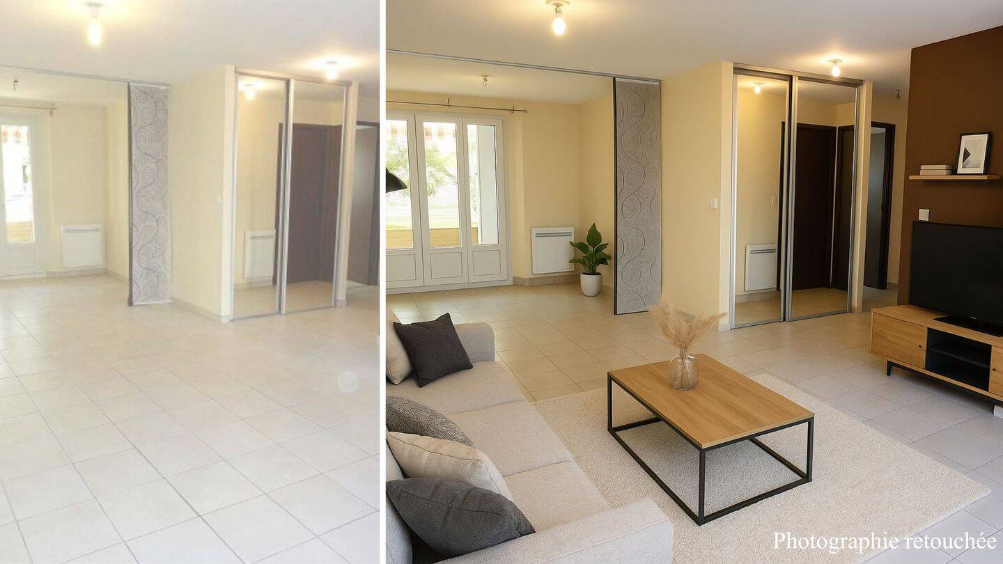 Appartement 3 pièces 54 m² · à Grenoble · 53,6 m² · 107 000 €