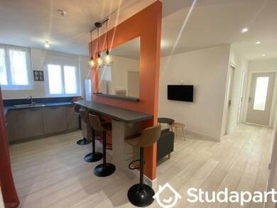 Appartement à louer 480 € 1 pièce 2 chambres 12 m² RDC Université Caen 14000