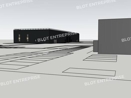 Entrepôt à louer 5 000 € 600 m² d'espace de stockage Rural Guidel 56520