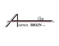 AGENCE BRUN logo