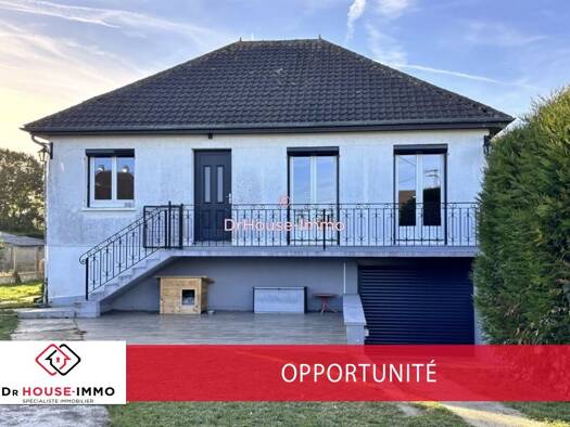 Maison à vendre 183 300 € 3 pièces 2 chambres 72 m² 1 100 m² de terrain La Madeleine-de-Nonancourt 27320