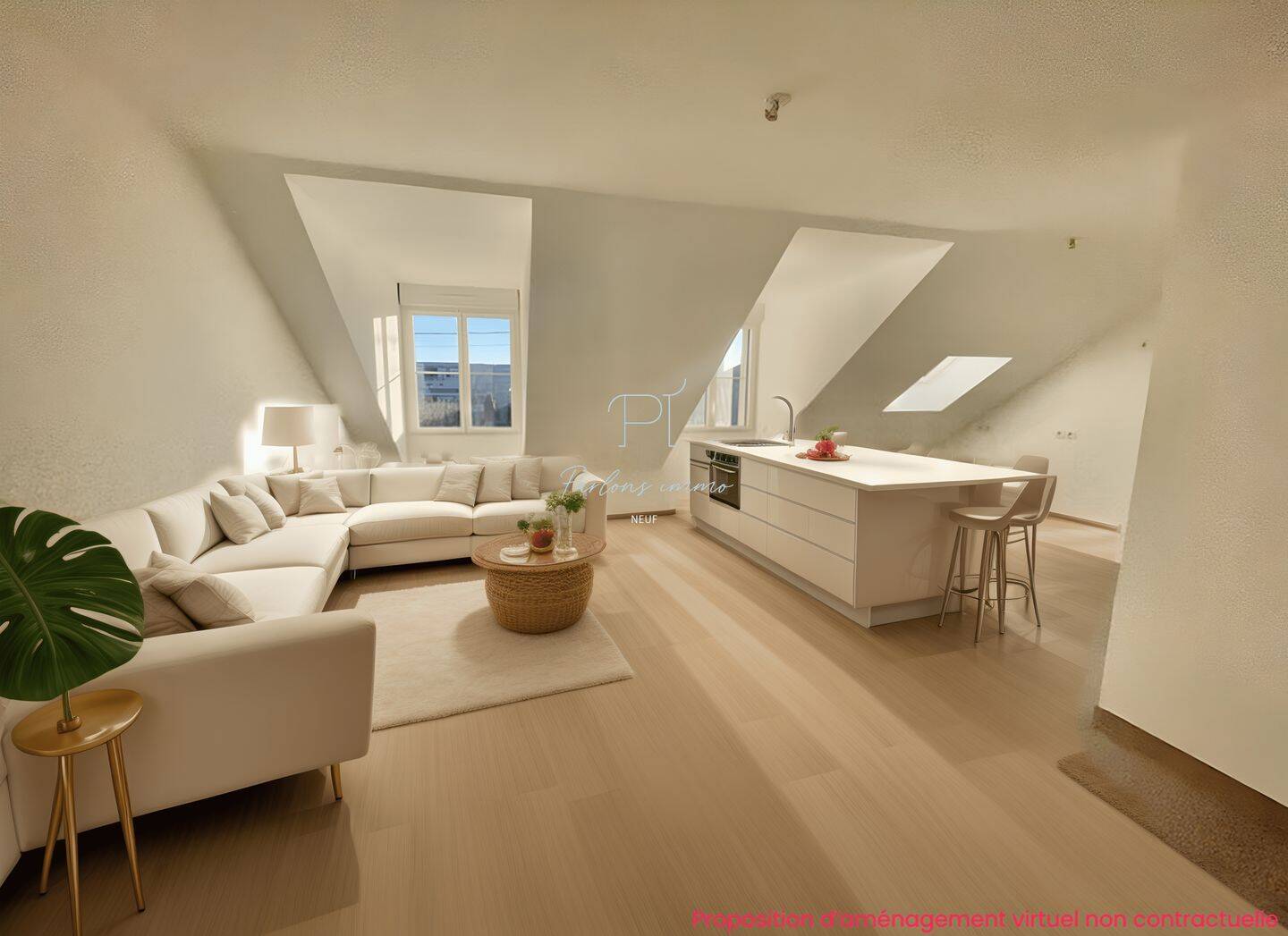 Appartement 3 pièces 61 m² · à Chennevières-sur-Marne · 61,2 m² · 249 000 €
