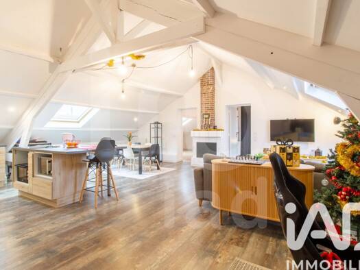 Loft à vendre 155 000 € 3 pièces 2 chambres 83 m² Étage 2/2 Dreslincourt Ribécourt-Dreslincourt 60170