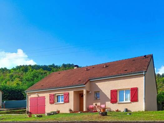 Maison de plain-pied à vendre 219 000 € 4 pièces 3 chambres 89 m² 981 m² de terrain Saint-Victor-sur-Ouche 21410