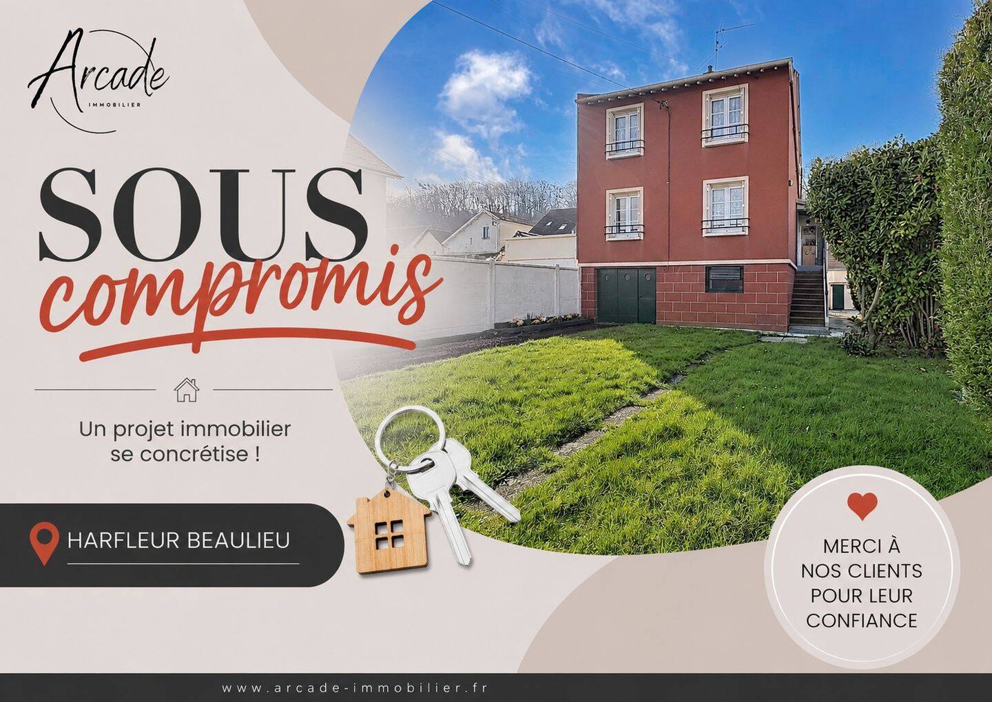 Maison 3 pièces 74 m² · à Harfleur · 73,5 m² · 149 000 €