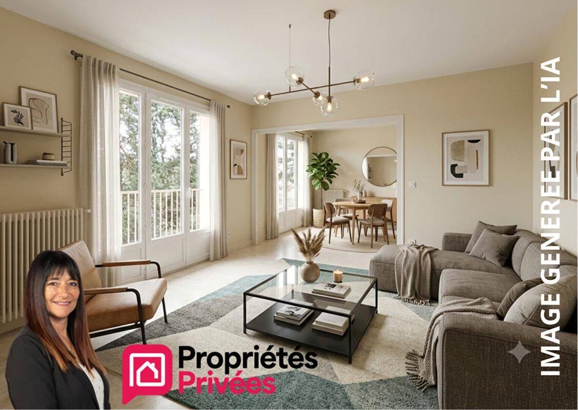 Appartement 5 pièces 84 m² · à Riorges · 83,5 m² · 104 900 €