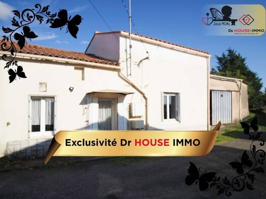 Maison à vendre 136 000 € 3 pièces 1 chambre 63 m² Mouzeuil-Saint-Martin 85370