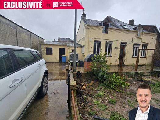 Maison à vendre 53 990 € 5 pièces 2 chambres 77 m² 100 m² de terrain Centre Ville Hirson 02500