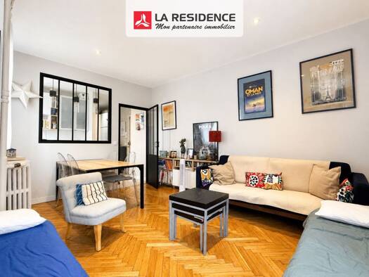 Appartement à vendre 378 000 € 2 pièces 1 chambre 44 m² RDC/6 Reine-Mairie Boulogne-Billancourt 92100