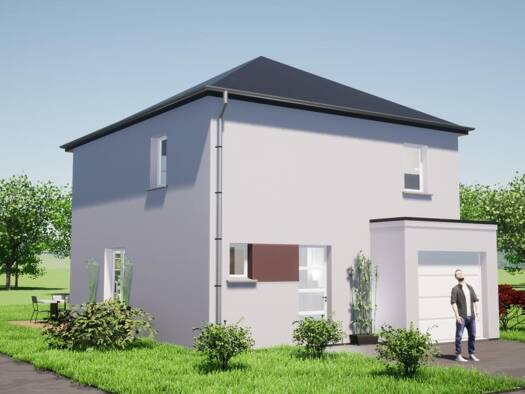 Terrain avec maison neuve à vendre 259 834 € 5 pièces 3 chambres 97 m² Retzwiller 68210