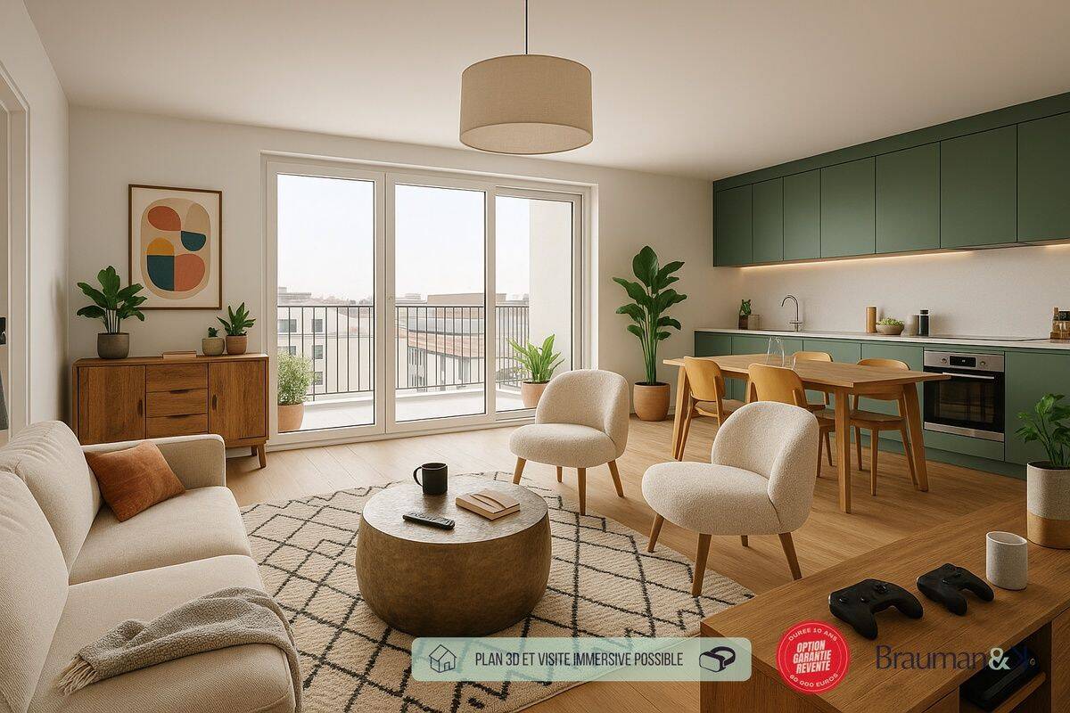 Appartement 4 pièces 81 m² · à Village-Neuf · 81 m² · 306 000 €