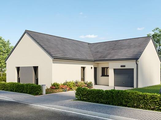 Terrain avec maison neuve à vendre 257 872 € 6 pièces 4 chambres 106 m² 759 m² de terrain Doudeville 76560