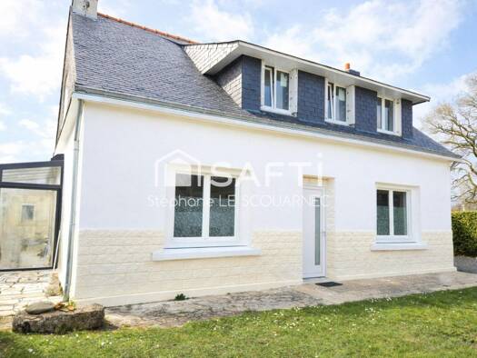 Maison à vendre 298 000 € 4 pièces 3 chambres 98 m² 231 m² de terrain Bourg Nord Moëlan-sur-Mer 29350