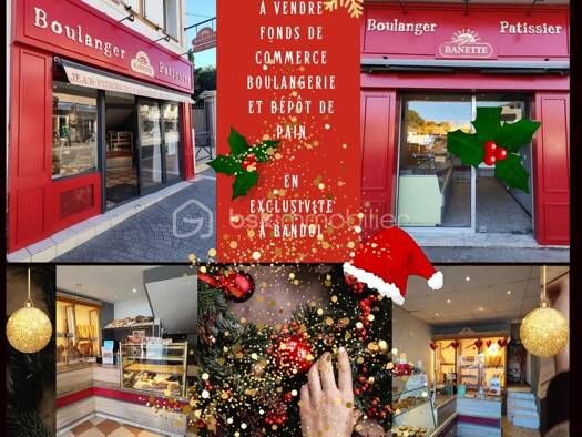 Boulangerie / Pâtisserie à vendre Fonds de commerce 370 000 € La Ville Bandol 83150