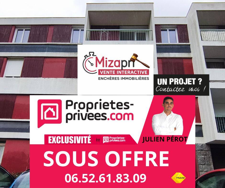 Appartement 4 pièces 74 m² · à Saint-Brieuc · 74 m² · 80 000 €