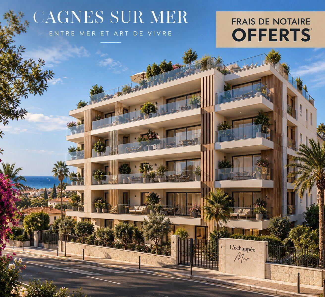 Appartement 4 pièces 105 m² · à Cagnes-sur-Mer · 105 m² · 750 000 €