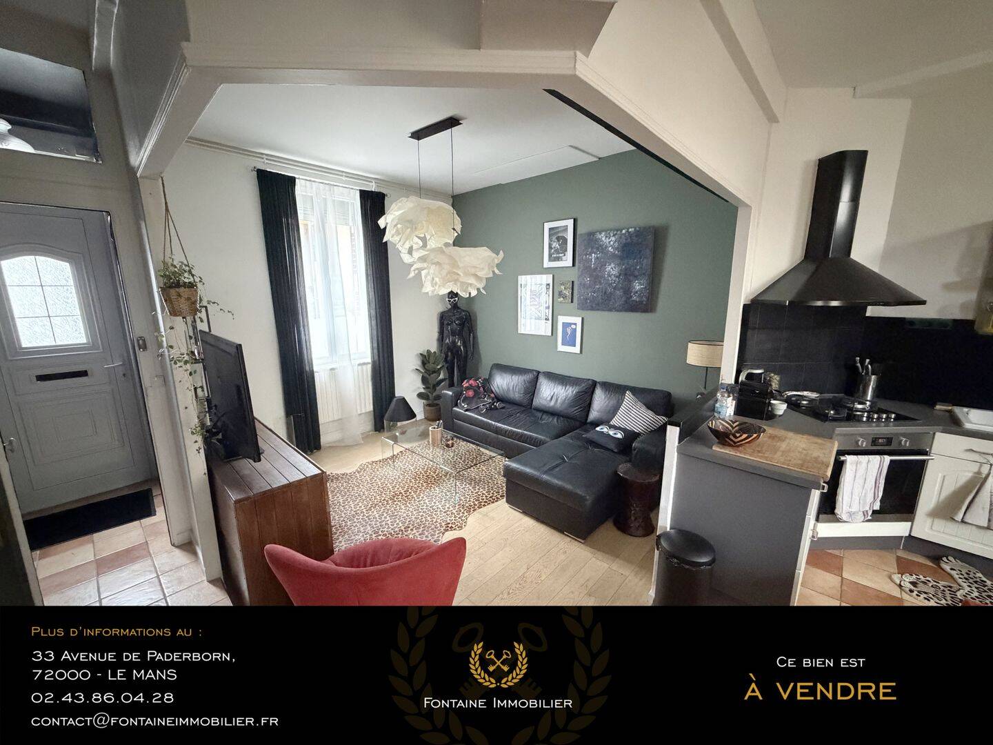Maison 3 pièces 59 m² · à Le Mans · 59 m² · 182 000 €