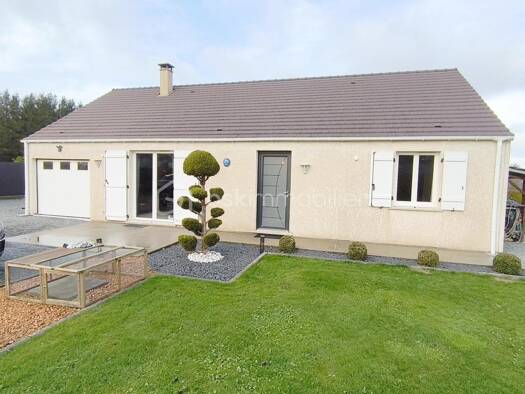 Maison de plain-pied à vendre 279 000 € 4 pièces 3 chambres 110 m² Doudeville 76560
