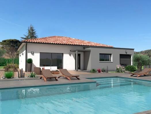 Terrain avec maison neuve à vendre 255 000 € 6 pièces 4 chambres 112 m² 610 m² de terrain Saliès 81990