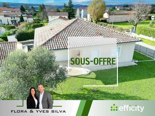 Maison à vendre 484 900 € 5 pièces 4 chambres 145 m² 943 m² de terrain Chasse-sur-Rhône 38670