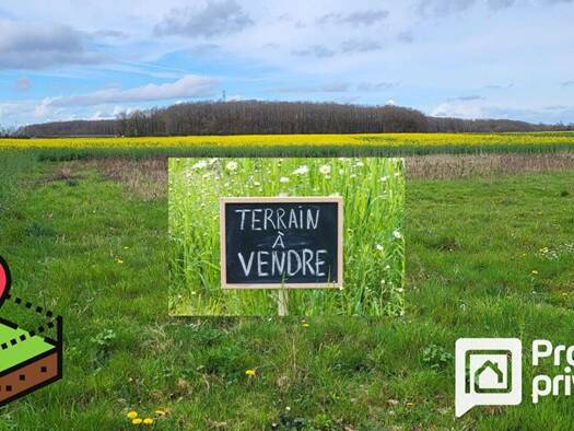 Terrain constructible à vendre 77 000 € 2 400 m² de terrain Breux-sur-Avre 27570