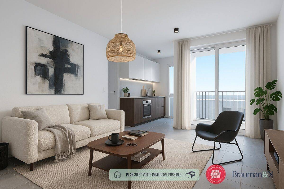 Appartement 2 pièces 41 m² · à Nancy · 41 m² · 163 525 €