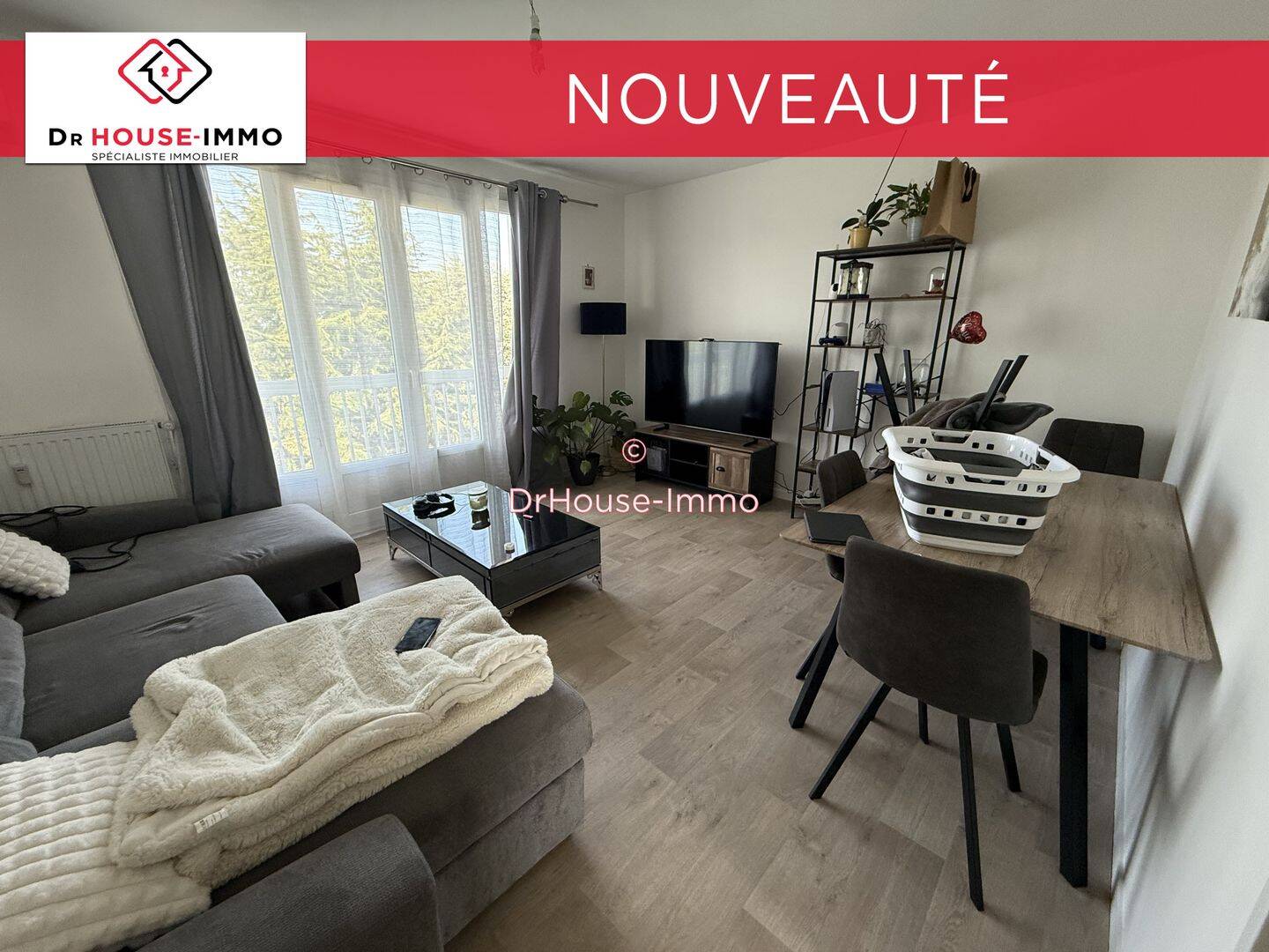 Appartement 2 pièces 52 m² · à Châteauroux · 51,8 m² · 60 000 €
