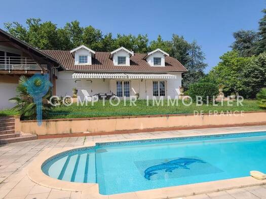 Maison à vendre 549 000 € 7 pièces 5 chambres 368 m² 4 490 m² de terrain Ganties 31160