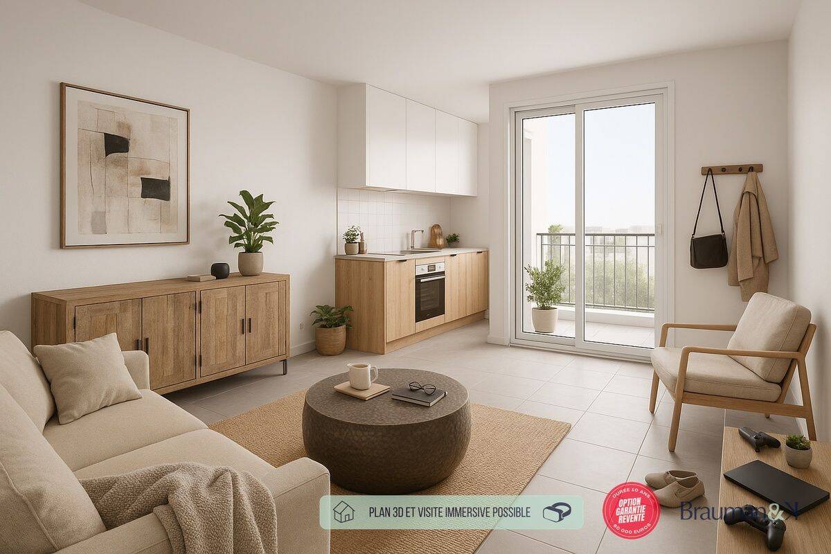 Appartement 3 pièces 58 m² · à Strasbourg · 58 m² · 234 001 €