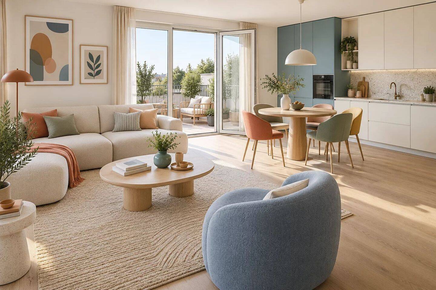 Appartement 3 pièces 55 m² · à Mantes-la-Jolie · 55,2 m² · 206 000 €
