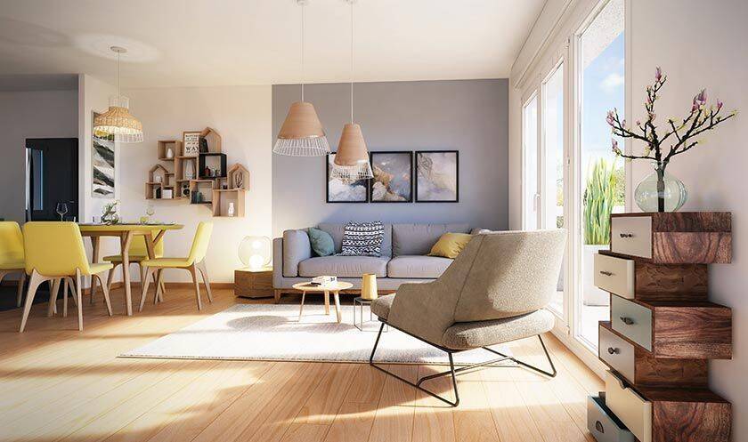 Appartement 3 pièces 60 m² · à Châtellerault · 59,9 m² · 234 900 €