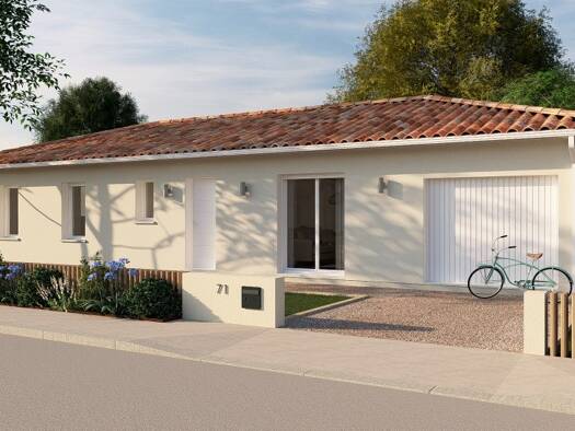 Terrain avec maison neuve à vendre 285 000 € 5 pièces 4 chambres 110 m² 582 m² de terrain Moulis-en-Médoc 33480