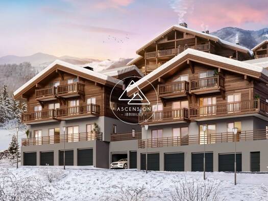 Duplex à vendre - neuf 462 000 € 3 pièces 2 chambres 74,6 m² dès le 31/03/2026 Saint-Jean-d'Aulps 74430