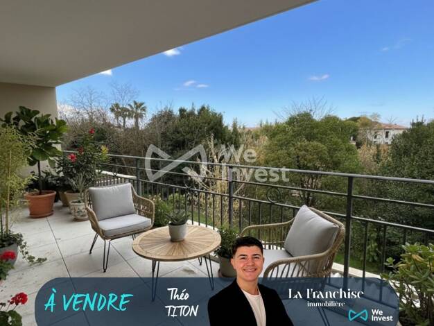 Appartement à vendre 338 000 € 3 pièces 2 chambres 85 m² Étage 1/2 Valergues 34130