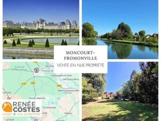 Maison en viager occupé Bouquet 233 532 € 7 pièces 3 chambres 215 m² 2 823 m² de terrain Forêt de Fontainebleau Fontainebleau 77300