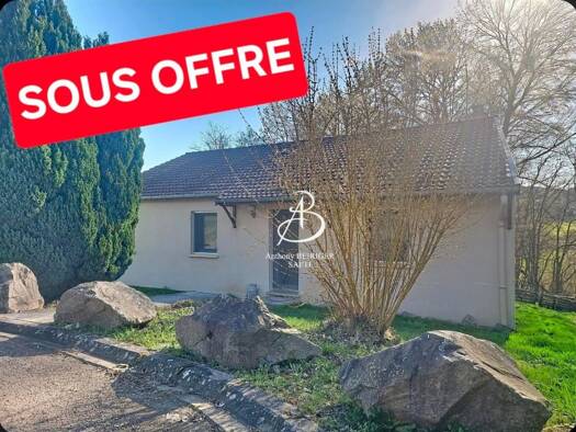 Maison de plain-pied à vendre 205 000 € 5 pièces 4 chambres 102 m² 847 m² de terrain Bainville-aux-Miroirs 54290