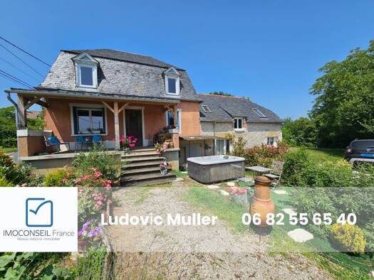 Maison à vendre 198 500 € 7 pièces 4 chambres 150 m² 1 080 m² de terrain Saint-Sozy 46200