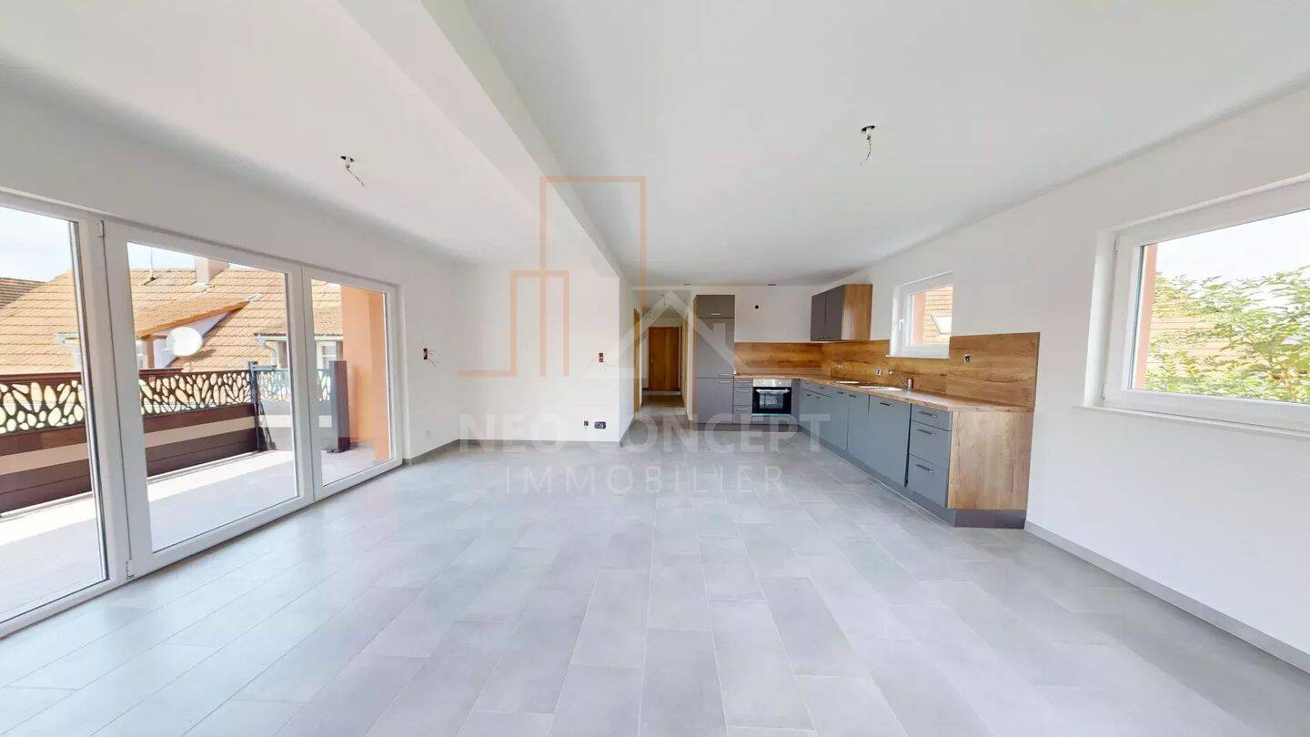 Appartement 3 pièces 72 m² · à Niederrœdern · 71,9 m² · 895 €/mois