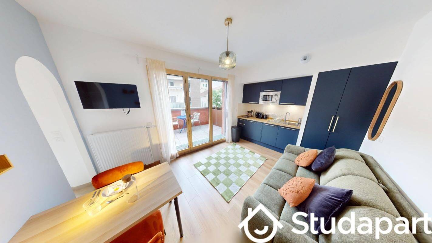 1 pièce 20 m² · à Lyon 7ème Arrondissement · 20 m² · 1 006 €
