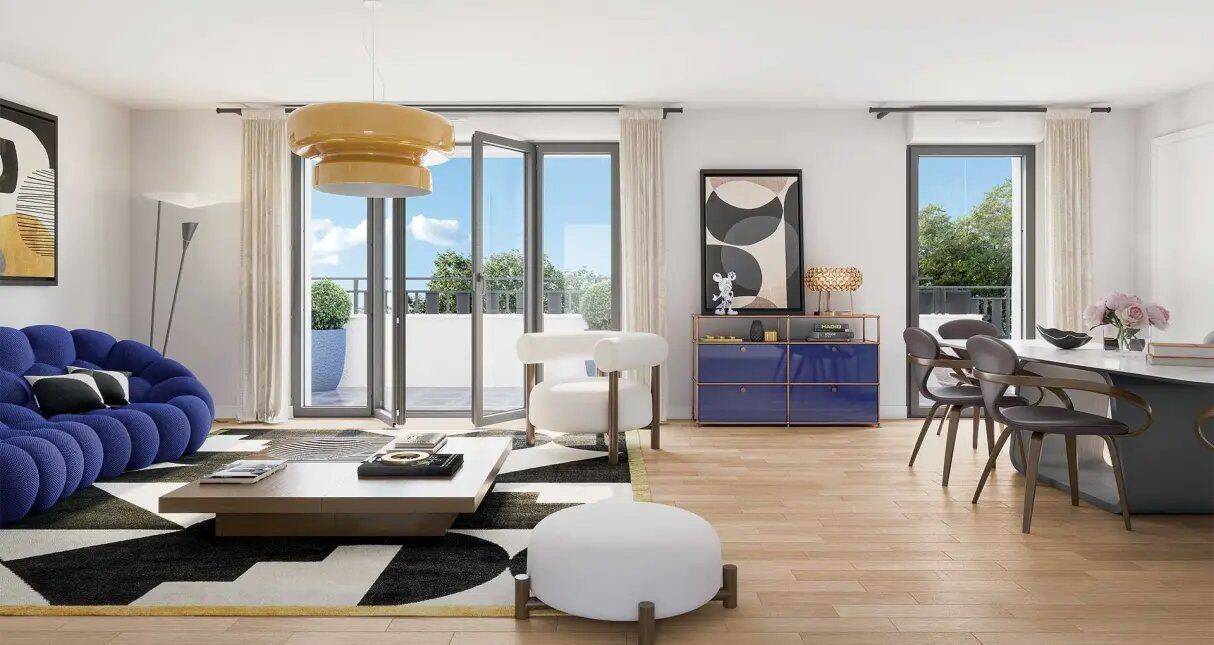Appartement 3 pièces 63 m² · à Montévrain · 63 m² · 311 000 €
