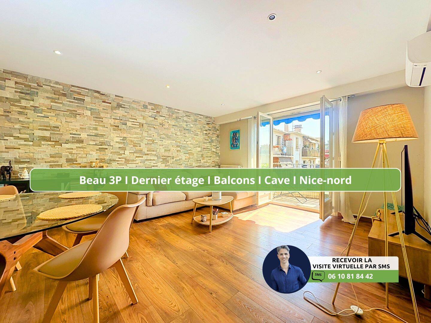 Appartement 3 pièces 70 m² · à Nice · 70 m² · 289 900 €