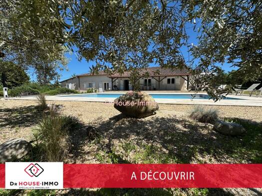 Maison à vendre 348 600 € 5 pièces 4 chambres 132 m² 4 877 m² de terrain Marsaneix 24750