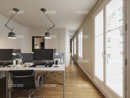 Espace bureau à louer 1 478 € 151 m² de bureaux divisible à partir de 69 m² Grammont Tours 37000