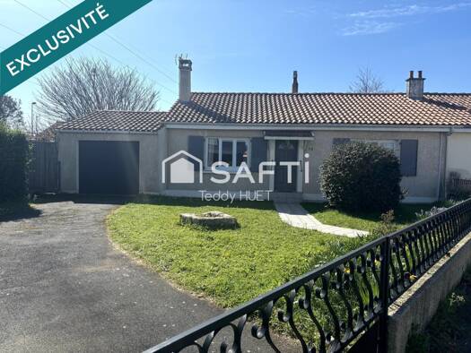 Maison à vendre 260 000 € 3 pièces 2 chambres 73 m² 508 m² de terrain Bourg Lagord 17140