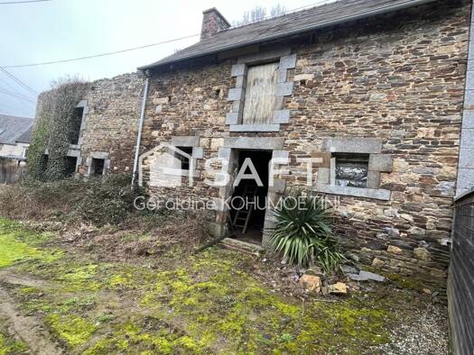 Maison à vendre 35 000 € 2 pièces 1 chambre 100 m² 262 m² de terrain Les Champs-Géraux 22630