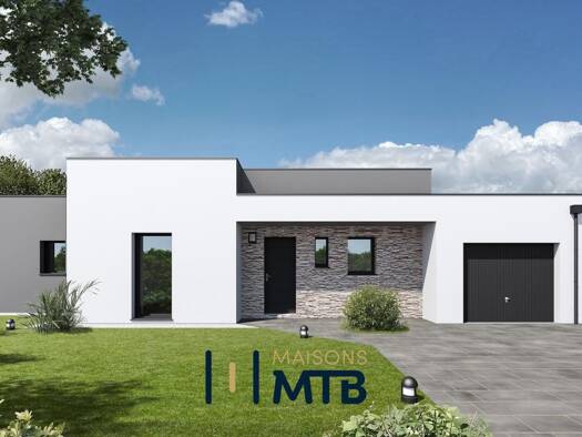 Terrain avec maison neuve à vendre 260 000 € 1 chambre 90 m² Camors 56330