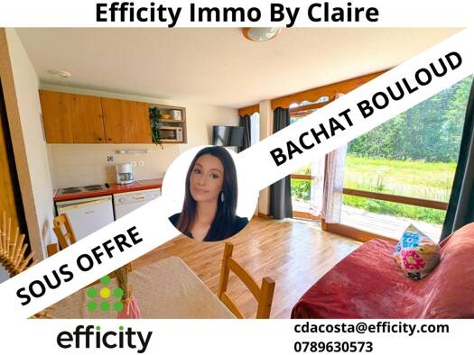 Appartement à vendre 75 000 € 2 pièces 1 chambre 25 m² Chamrousse 38410