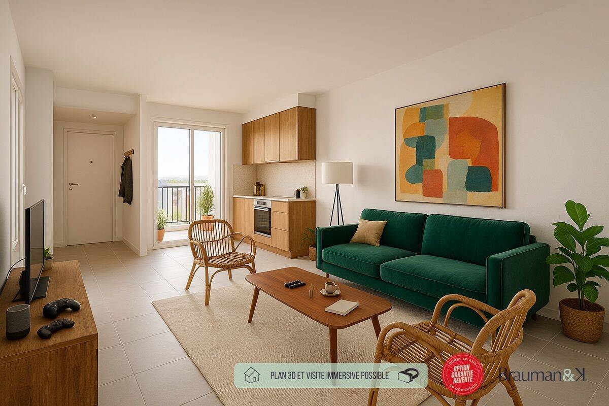 Appartement 3 pièces 61 m² · à Toulouse · 61 m² · 338 900 €