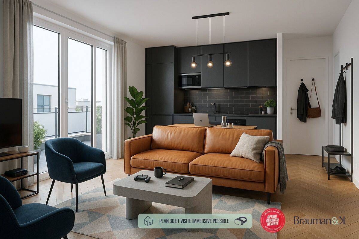 Appartement 1 pièce 28 m² · à Le Fenouiller · 28 m² · 132 000 €