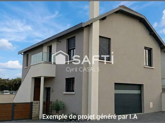 Maison à vendre 125 000 € 8 pièces 4 chambres 138 m² 471 m² de terrain Centre Ville Saint-Vallier 71230